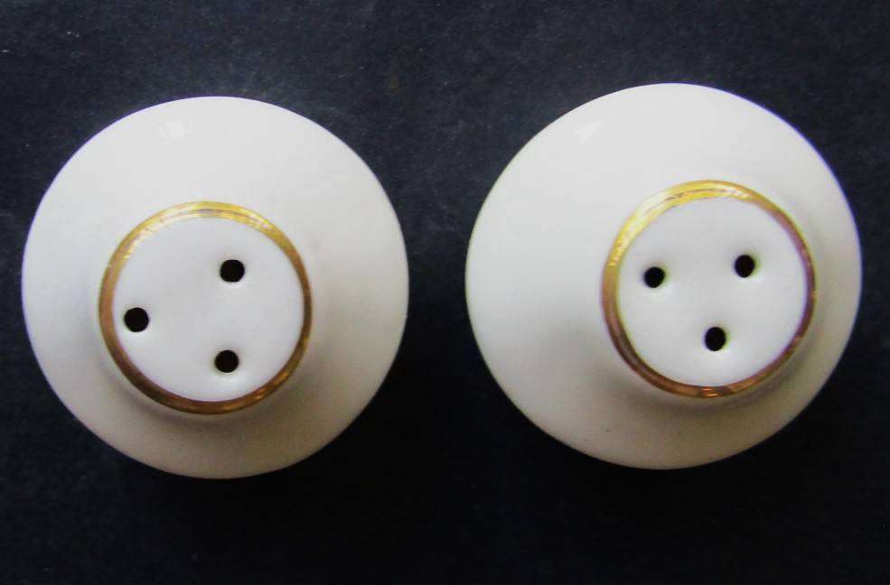 Old SAA Airways Flying Springbok Pepper Pots