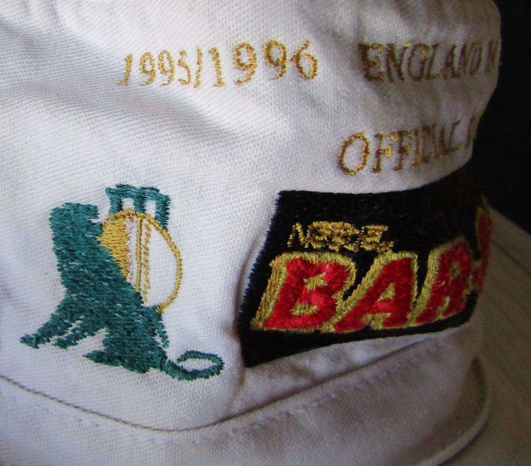 1995 - 1996 England vs South Africa Cricket Hat