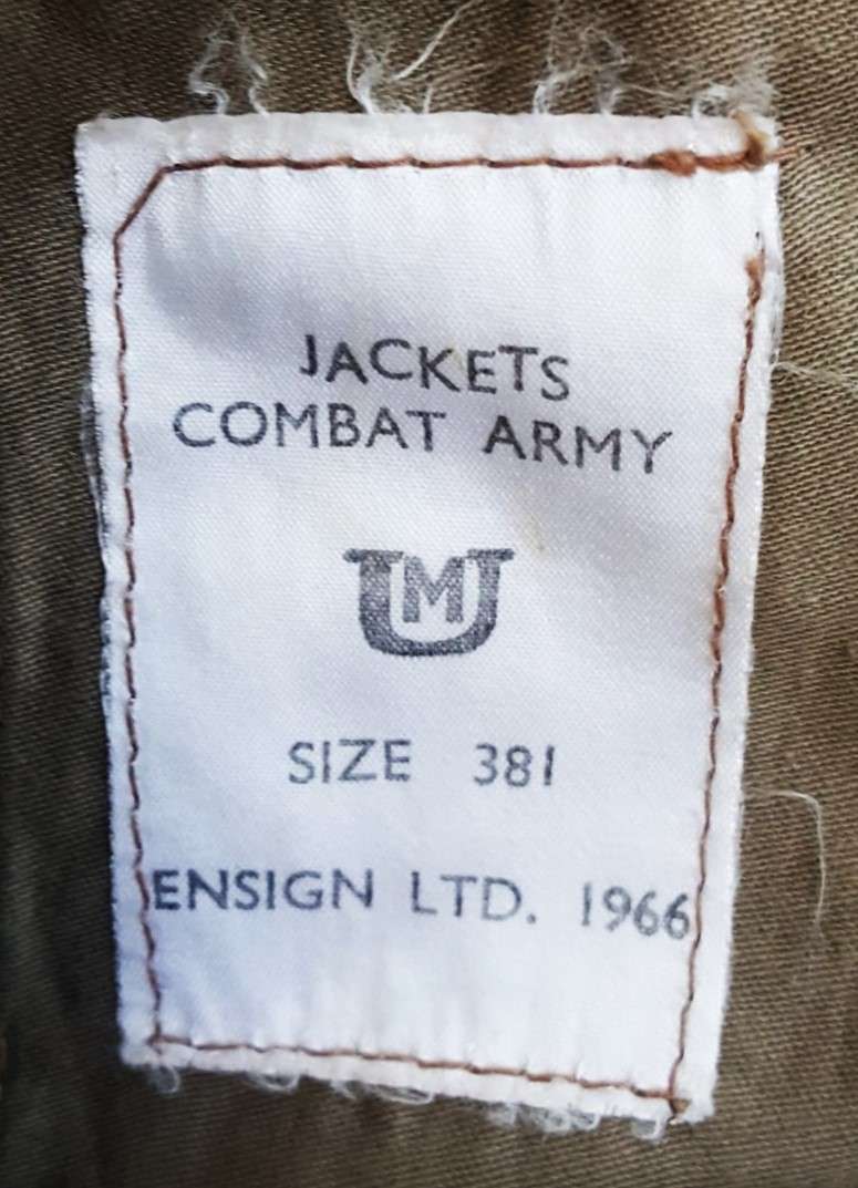 1966 SADF Army Combat Bunny Jacket