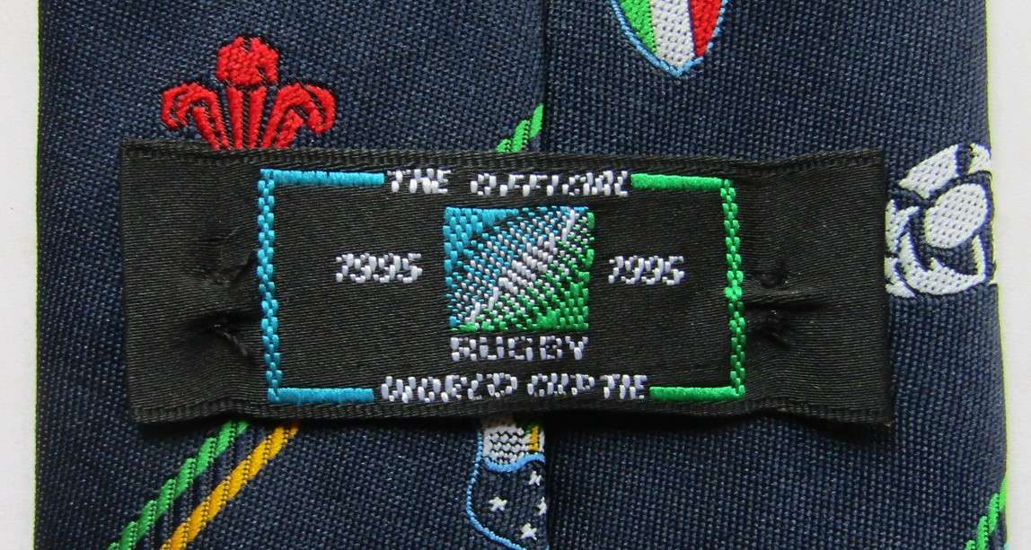 1995 Rugby World Cup Yskor Neck Tie