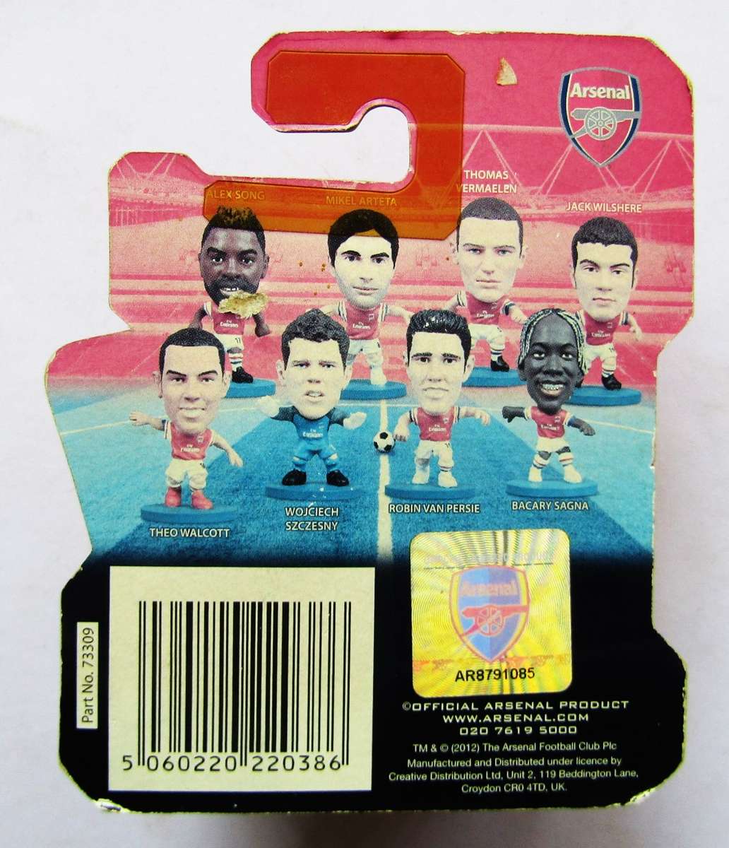 2012 Jack Wilshere Arsenal Football Figurine