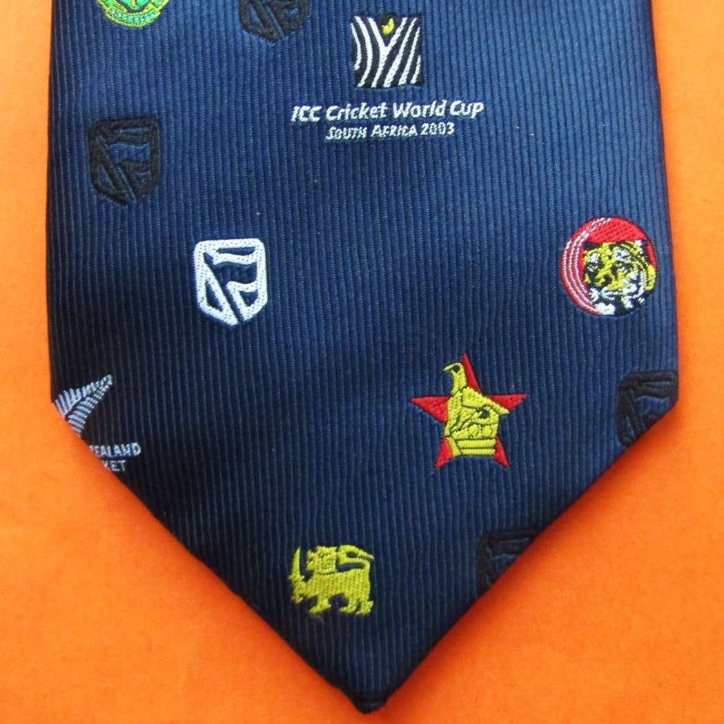 2003 ICC Cricket World Cup Neck Tie