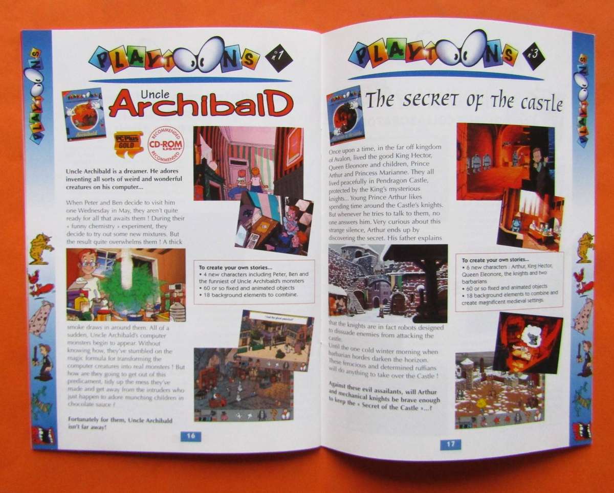 1995 - 1996 Sierra Edutainment PC Games Catalogue