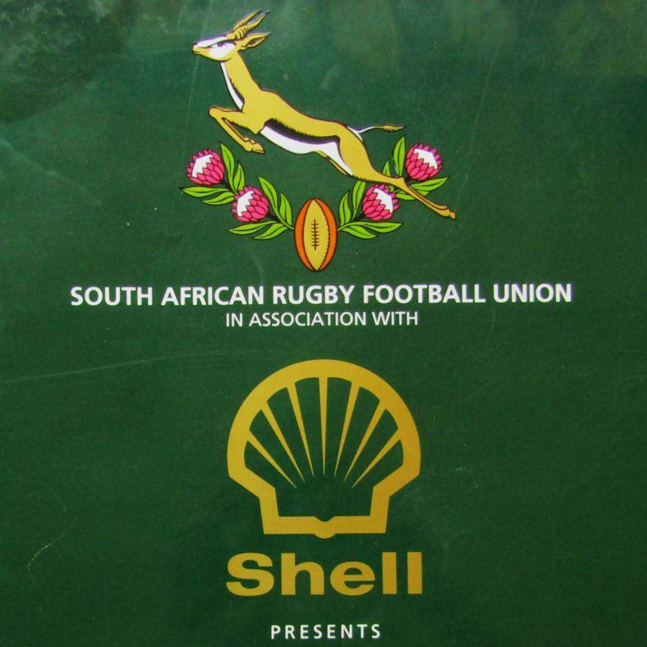 1996 World Cup Champs Large Springbok Rugby Calendar