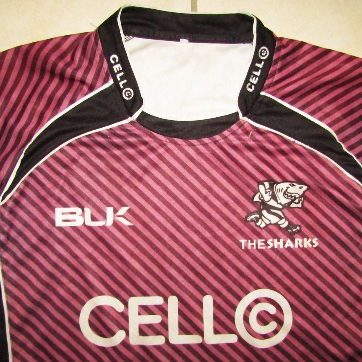 Old Sharks Super Rugby Jersey - XL Size