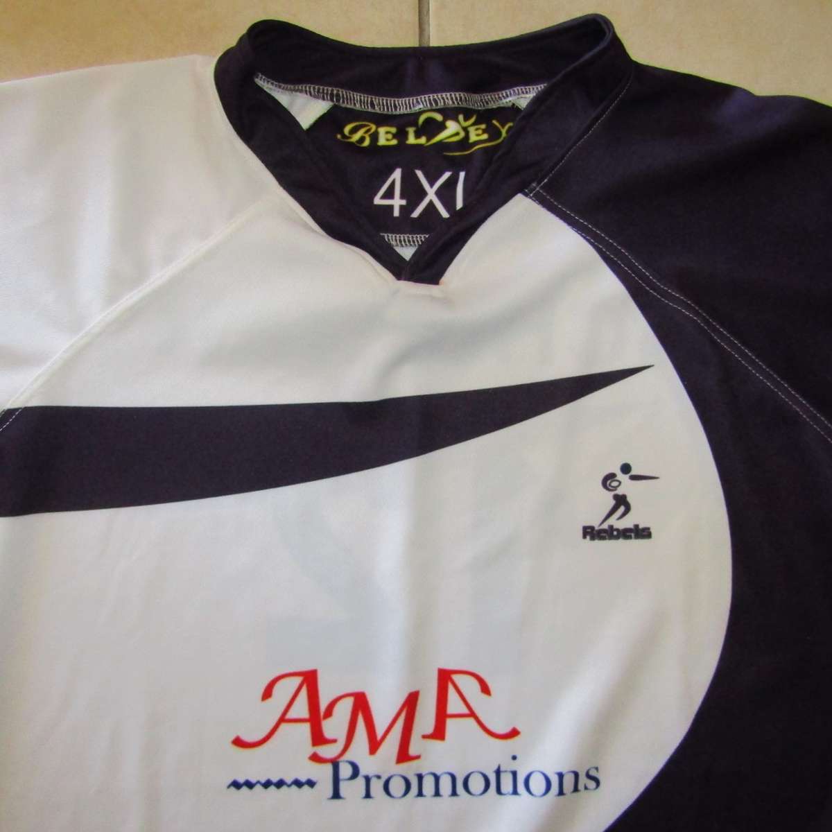 Old Rebels Number 12 Players Rugby Jersey
