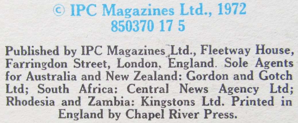 1972 Scorcher Annual