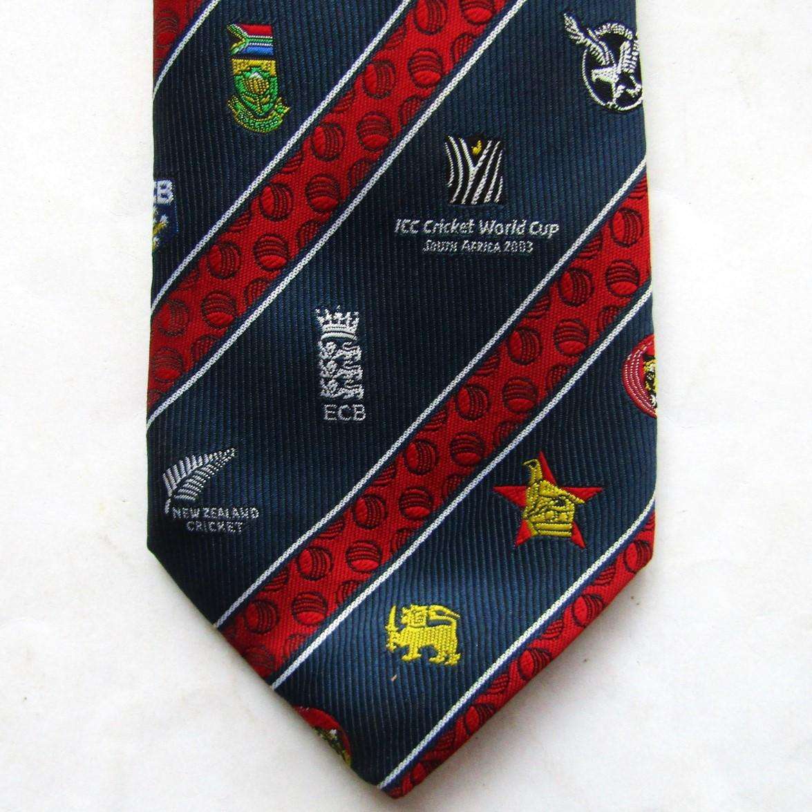 2003 ICC Cricket World Cup Neck Tie