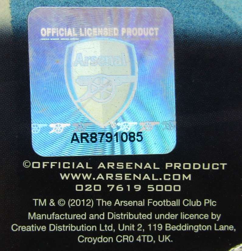 2012 Jack Wilshere Arsenal Football Figurine