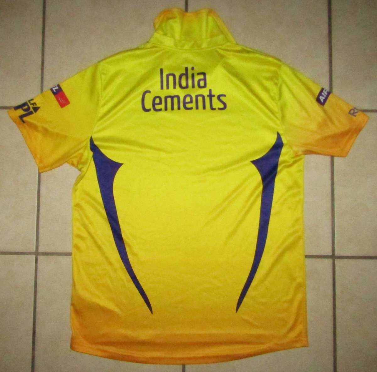 Old Chennai Super Kings IPL Cricket Jersey - Large Size