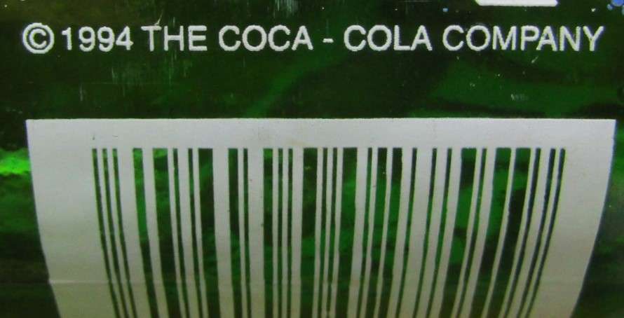 Sprite Coca Cola Glass Bottle from 1994