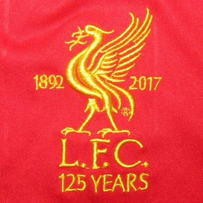 2017 Liverpool 125 Year Football Jersey - Large Size