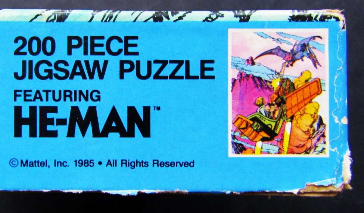 1985 Masters of the Universe He-Man Puzzle