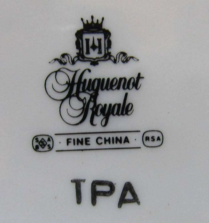 Old Transvaal Provincial Administration Side Plate