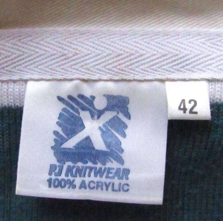 Old PJ Knitwear Long Sleeve Rugby Jersey