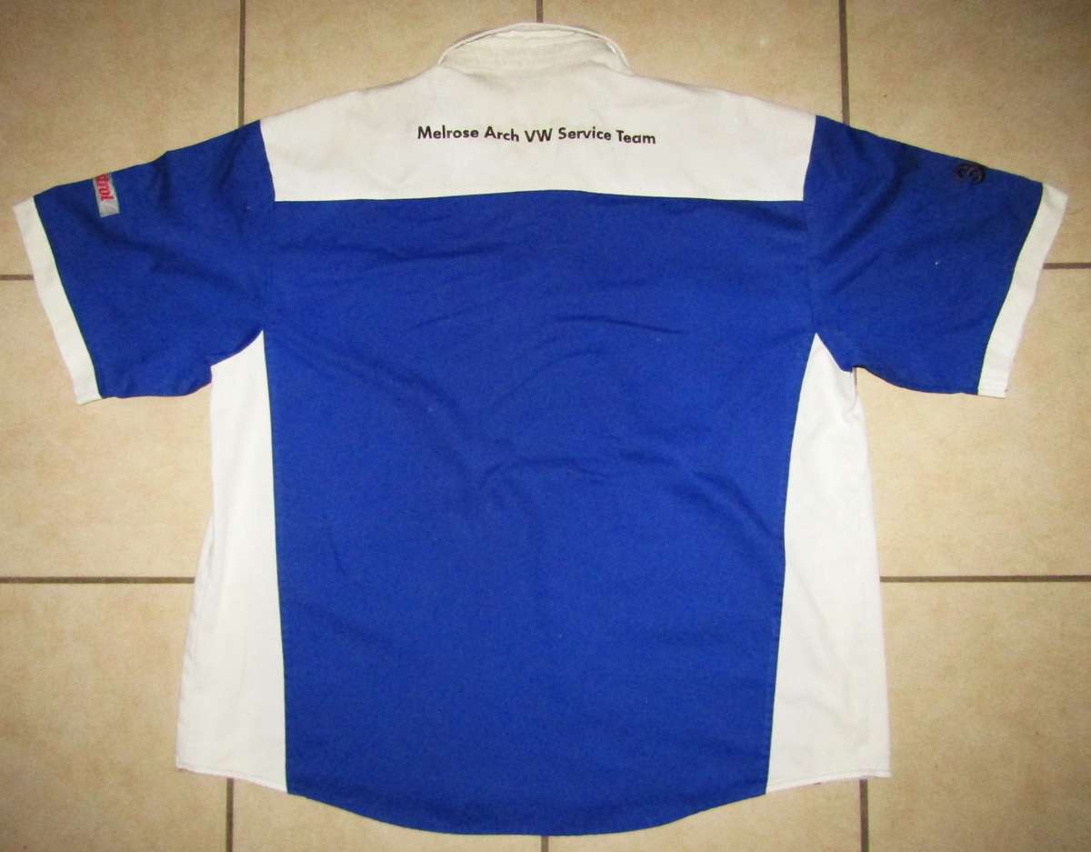Old Red Bull Volkswagen Motors Shirt - Size 4XL