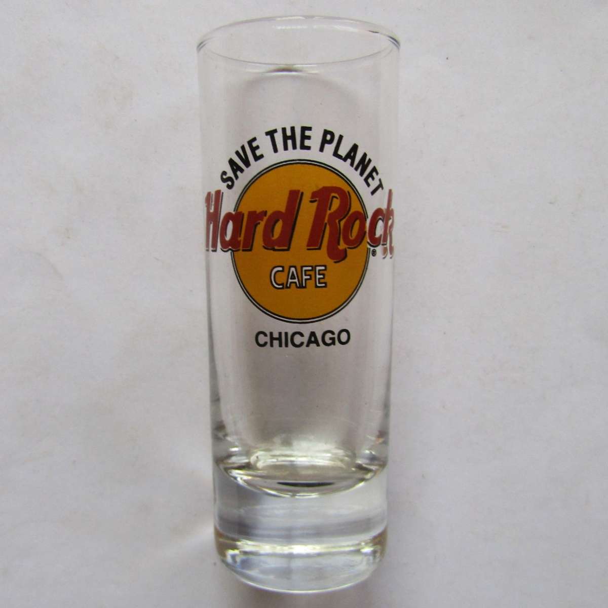 Old Hard Rock Cafe Chicago Double Size Shot Glass