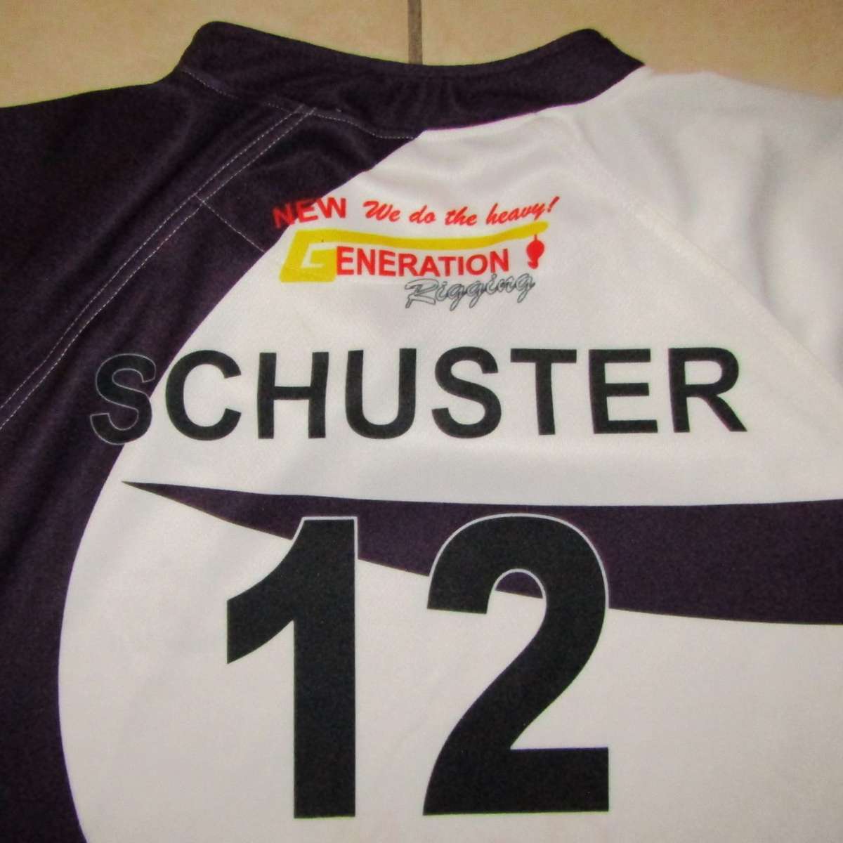 Old Rebels Number 12 Players Rugby Jersey