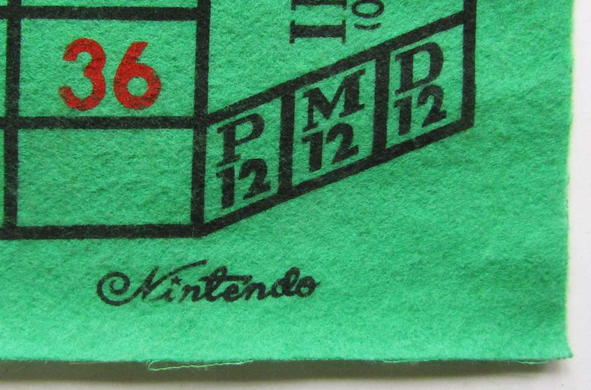 Vintage Nintendo Roulette Board Game