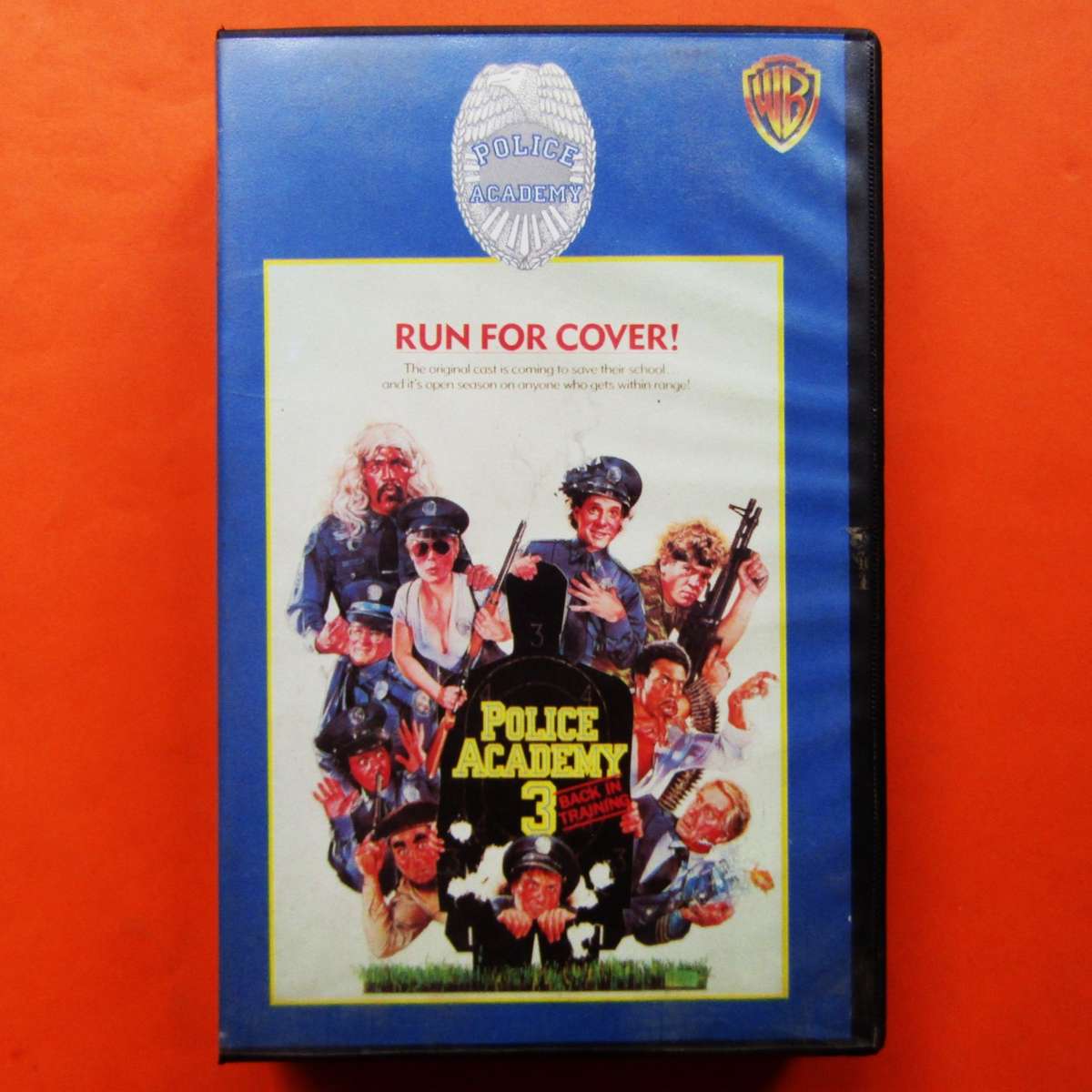 Police Academy 3 - Movie VHS Tape (1985)