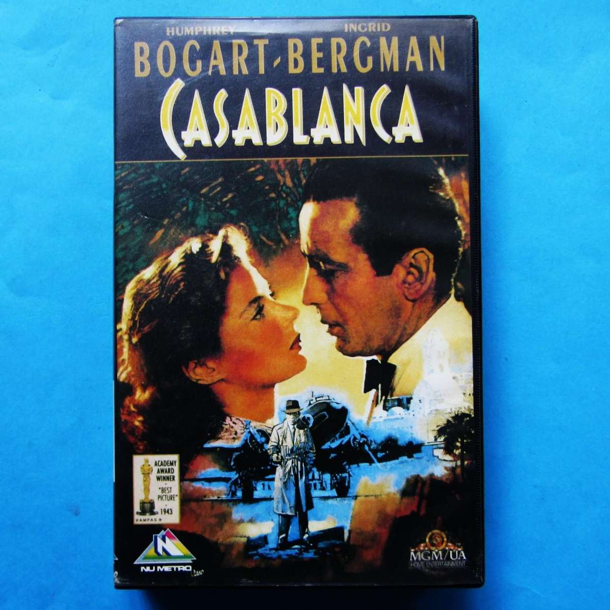 Casablanca - Humphrey Bogart - Classic Movie VHS Tape (1994)