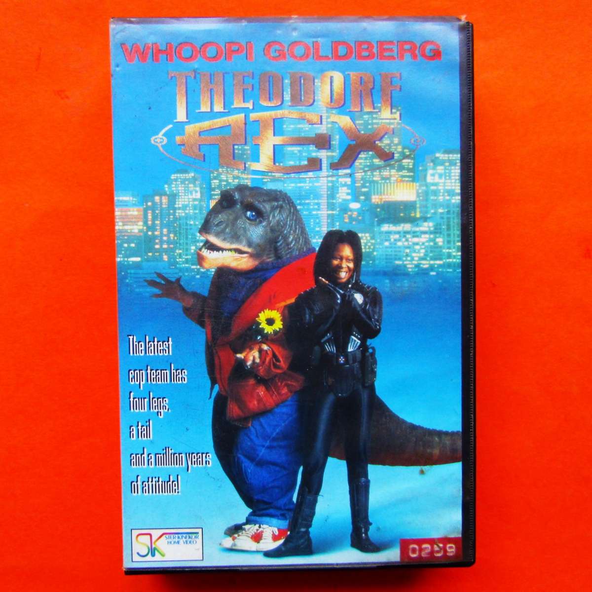 Theodore Rex - Movie VHS Tape (1995)