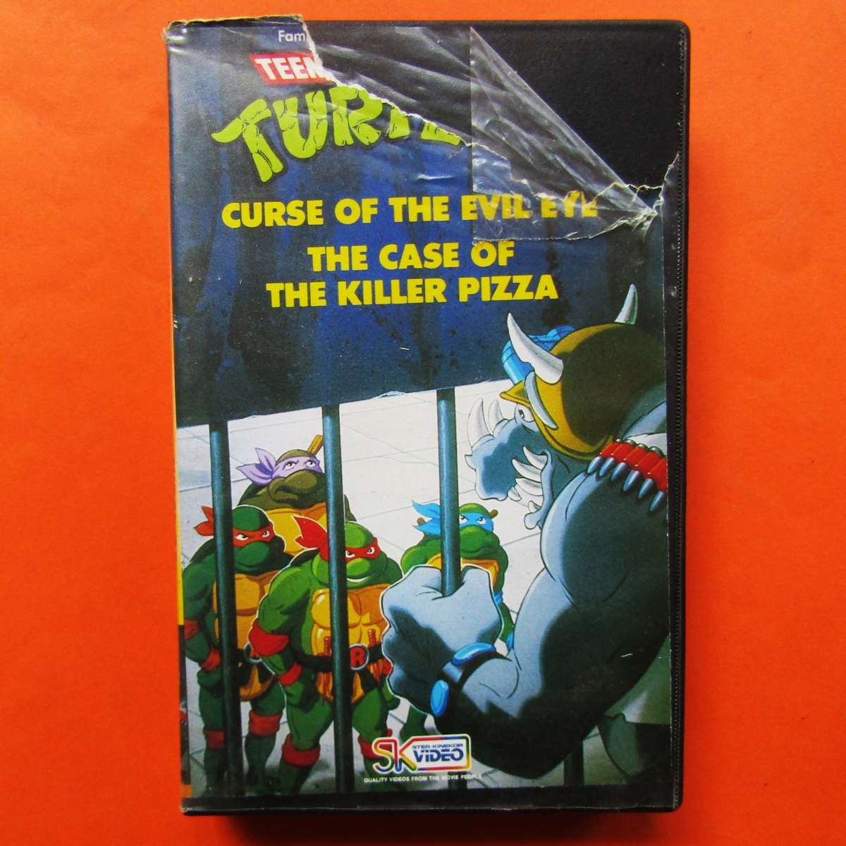 Teenage Mutant Ninja Turtles - VHS Video Tape (1988)