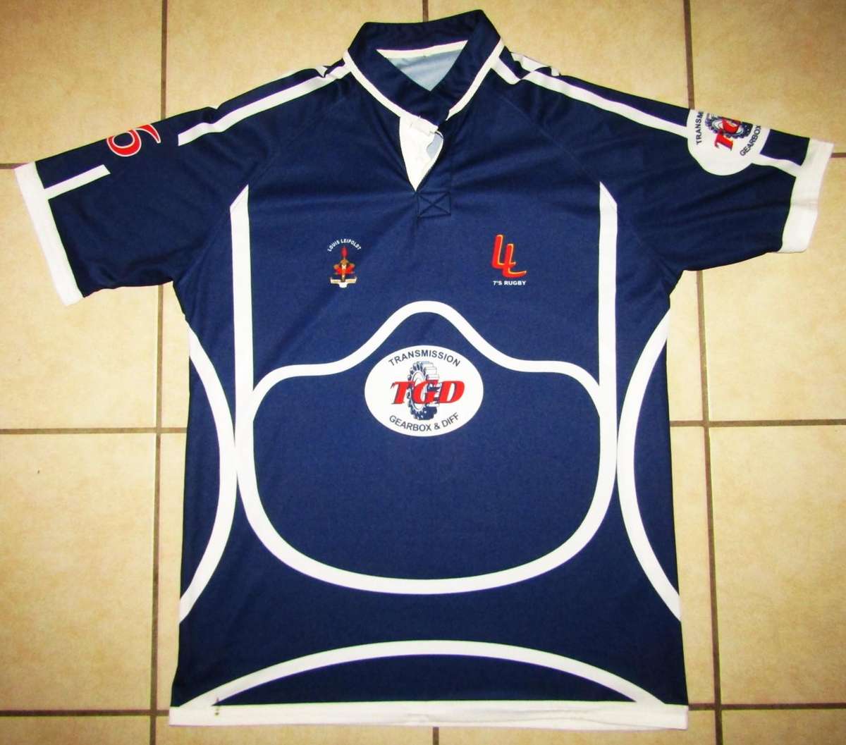 Old Louis Leipoldt 7's Players Rugby Jersey