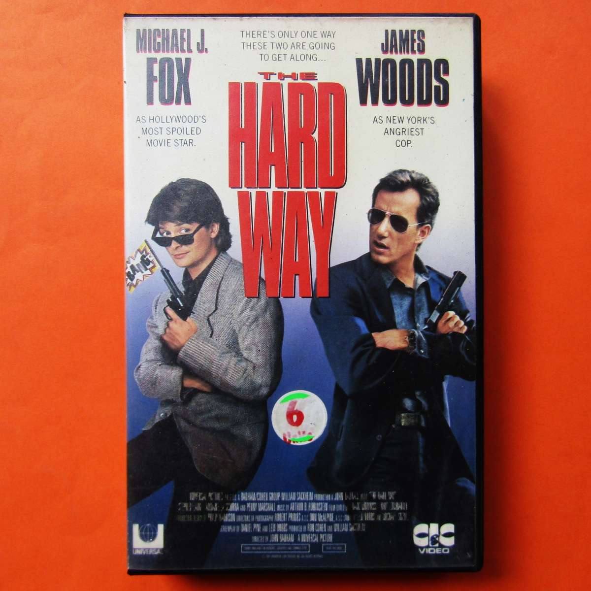 The Hard Way - Michael J. Fox - Movie VHS Tape (1991)