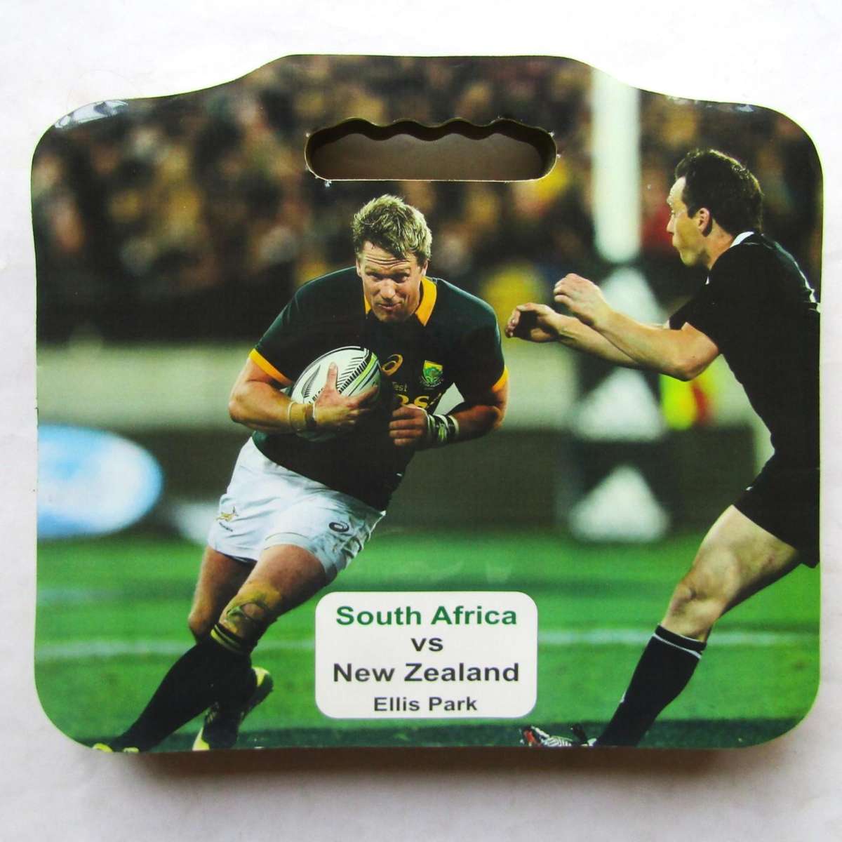 Old Ellis Park Springboks vs All Blacks Rugby Spectator Cushion