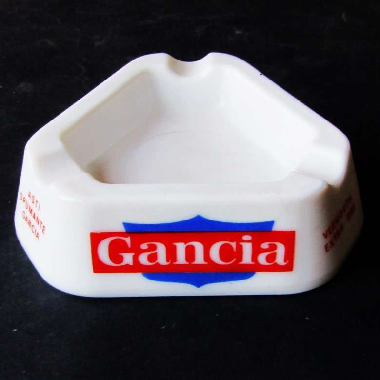 Old Gancia Vermouth Ashtray - Made in Italy