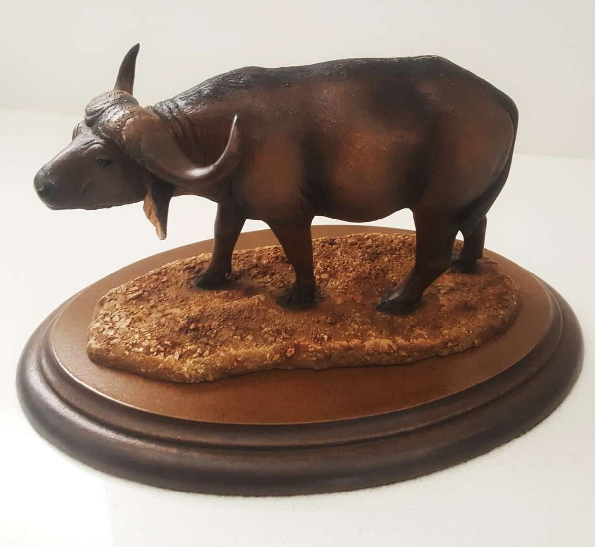 Vintage Buffalo Figure by Silkwoods of Knysna
