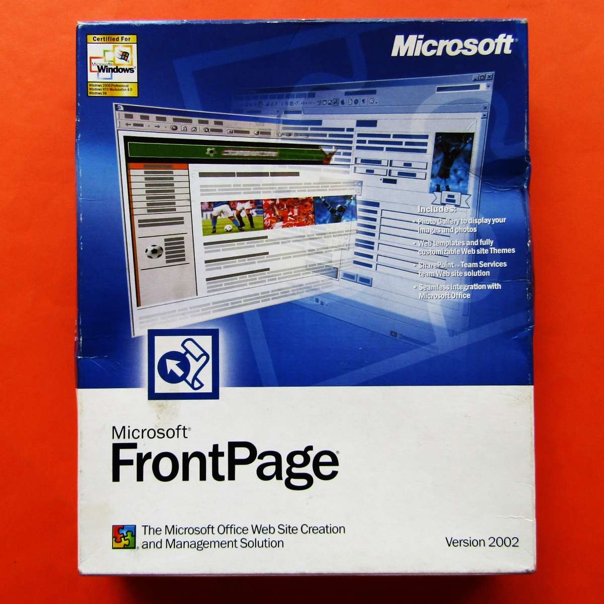 Microsoft FrontPage Version 2002