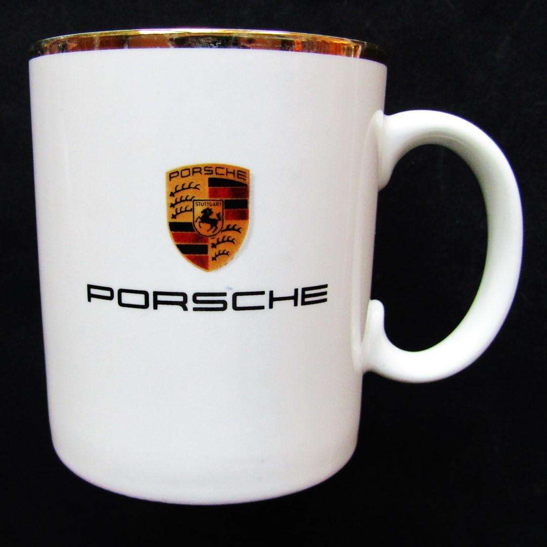 Old Made in Germany Porsche Motors Mug
