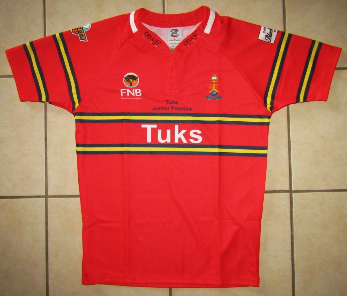 Old Varsity Cup Pretoria University Tuks Players Rugby Jersey