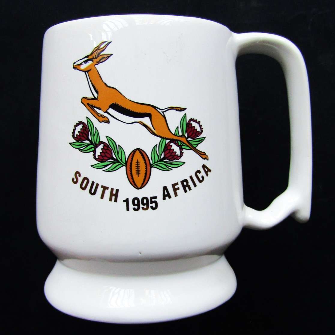 1995 Springbok Rugby Beer Mug
