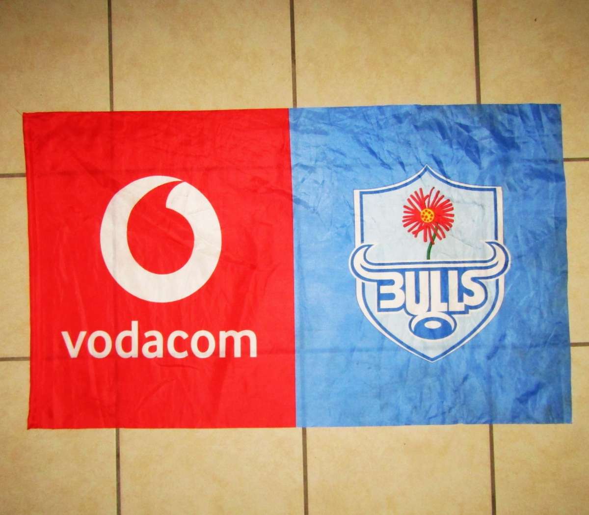 Old Vodacom Bulls Rugby Flag