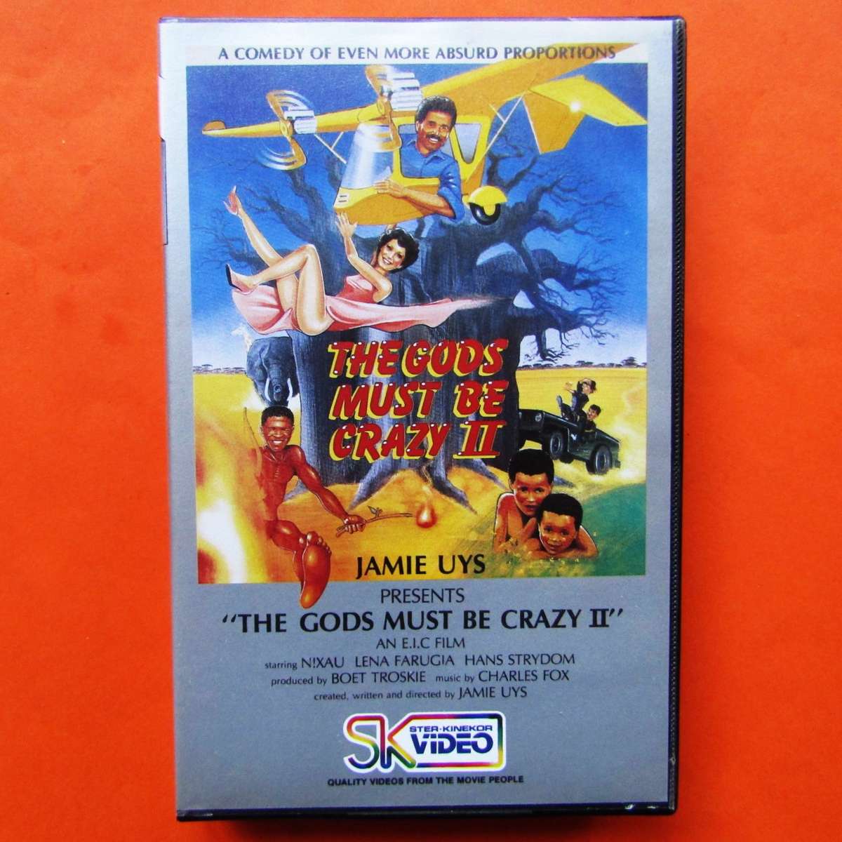 The Gods Must Be Crazy II - Movie VHS Tape (1989)
