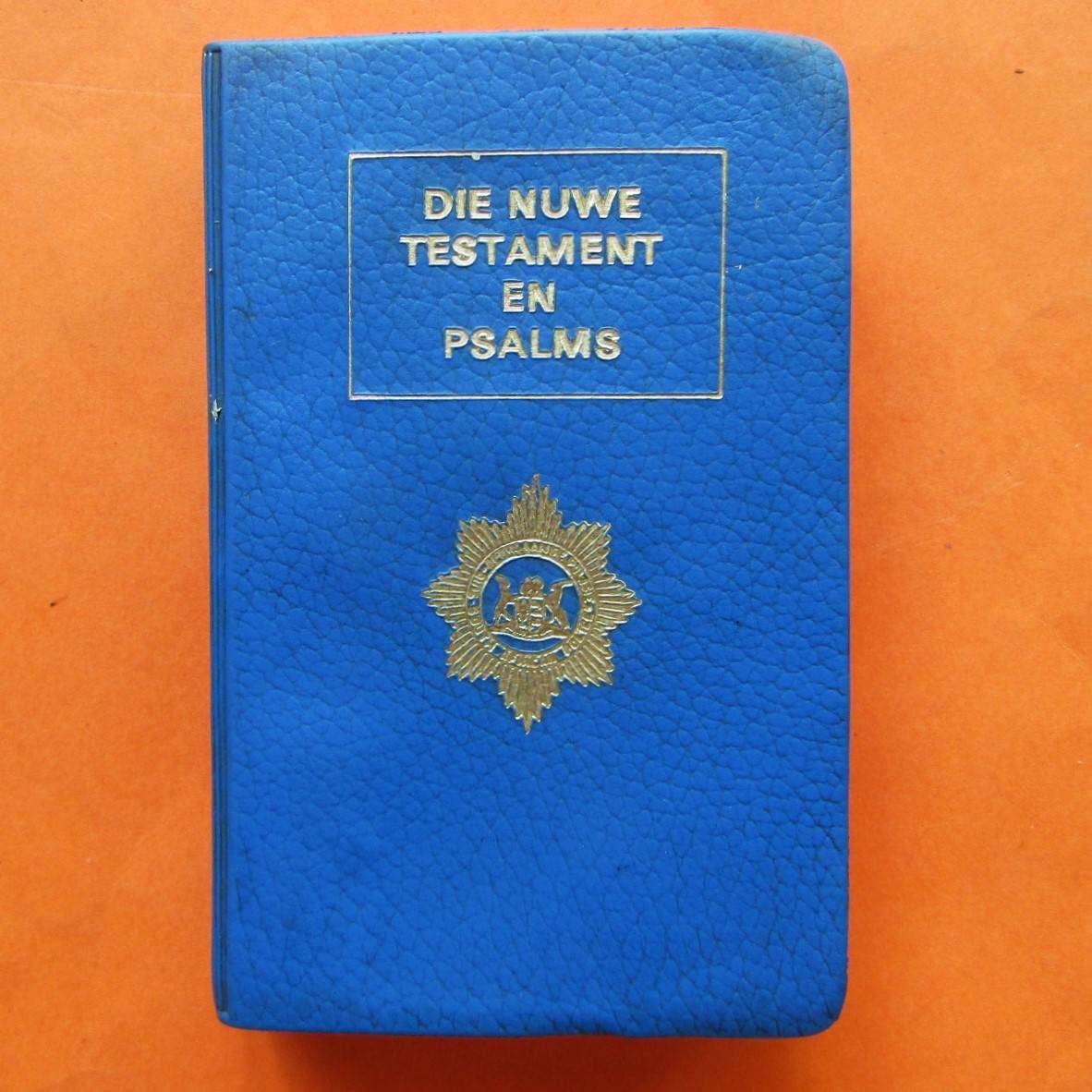 1983 SA Police Afrikaans Pocket Bible