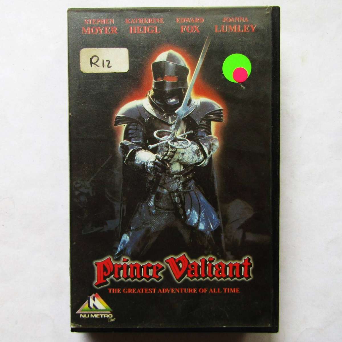 Prince Valiant - Movie VHS Tape (1999)