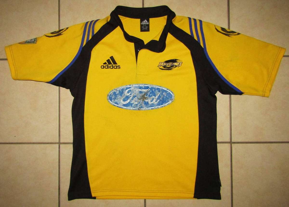 Old Hurricanes Super 12 Rugby Jersey - Large Size