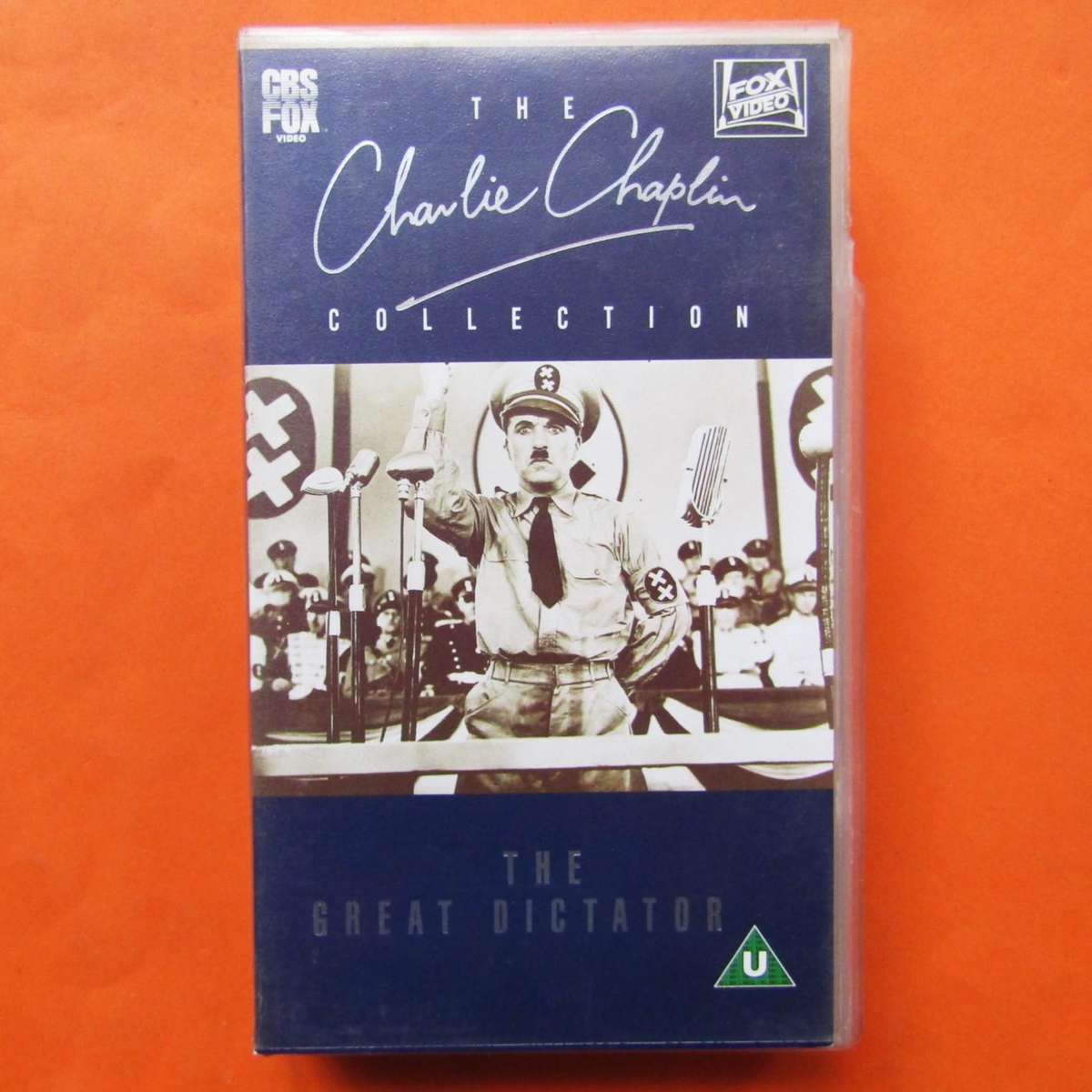 The Great Dictator - Charlie Chaplin - Movie VHS Tape (1994)