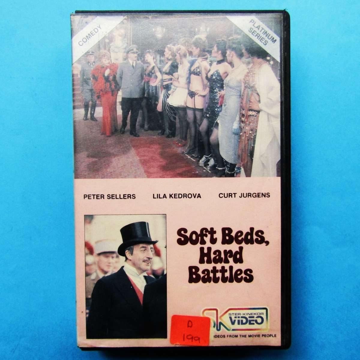 Soft Beds, Hard Battles - Peter Sellers - Movie VHS Tape (1986)