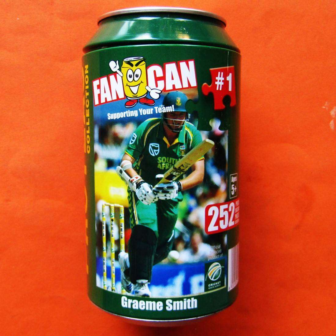 Old Graeme Smith SA Cricket Fan Can