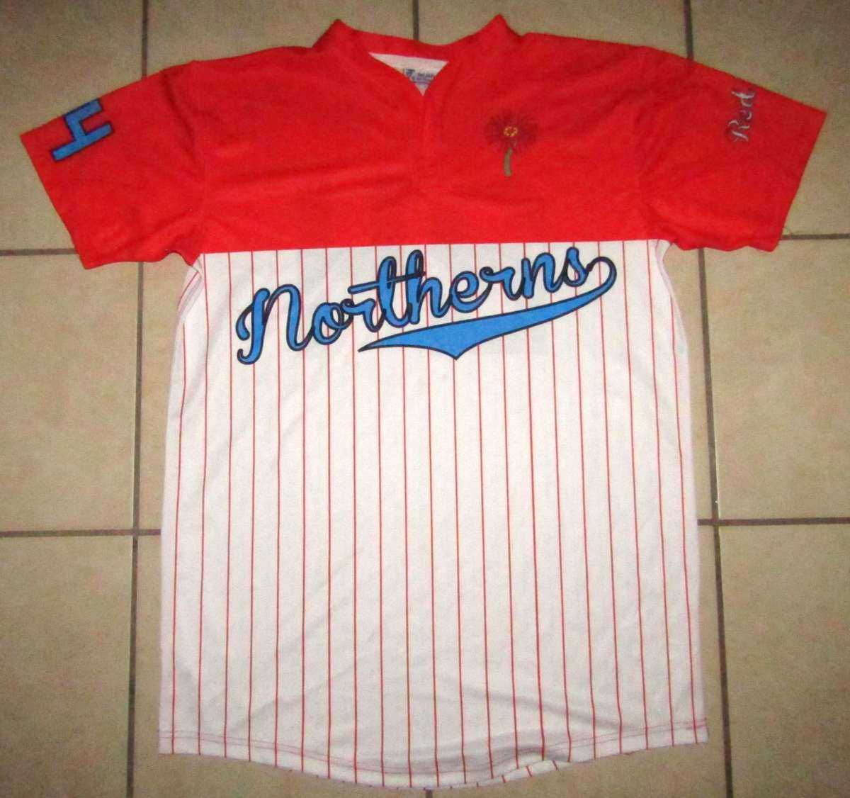 Old Northerns Red Sox Baseball Jersey - Size 3XL