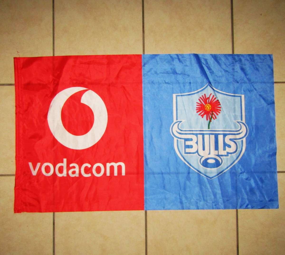 Old Vodacom Bulls Rugby Flag