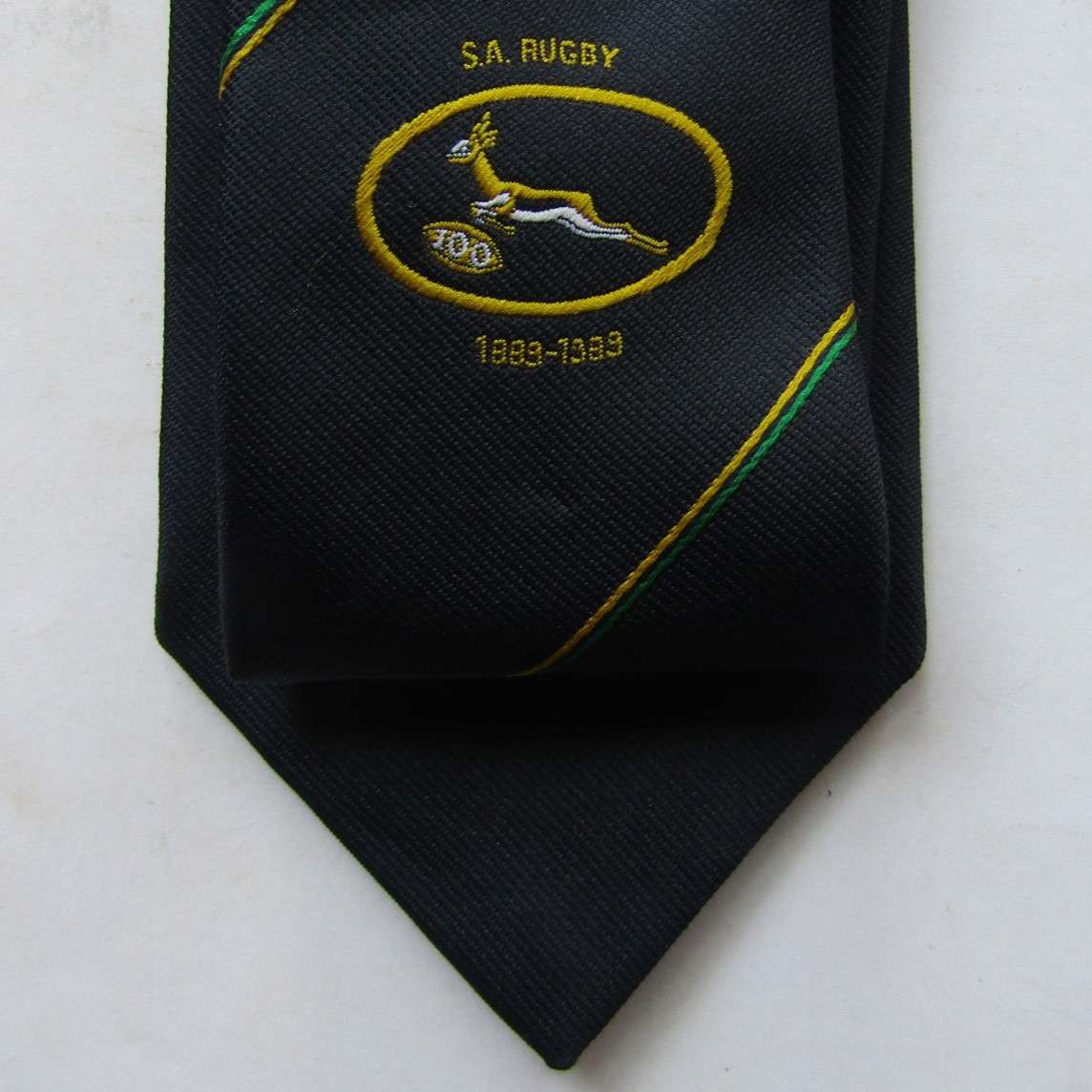 1989 Springbok Rugby 100 Year Neck Tie
