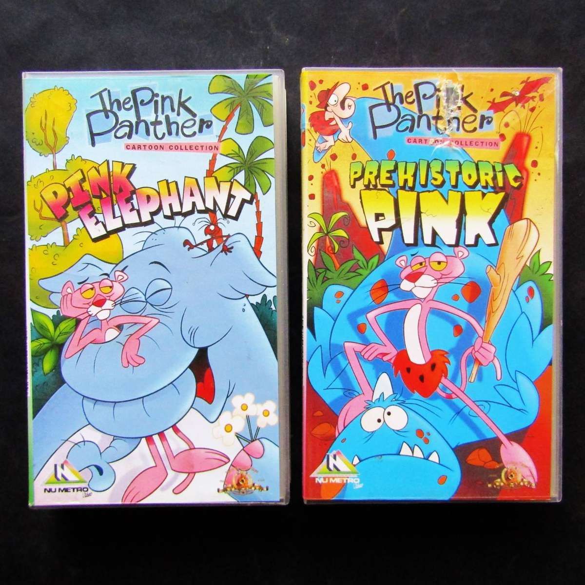 The Pink Panther - Cartoon TV Series VHS Tapes (1998)