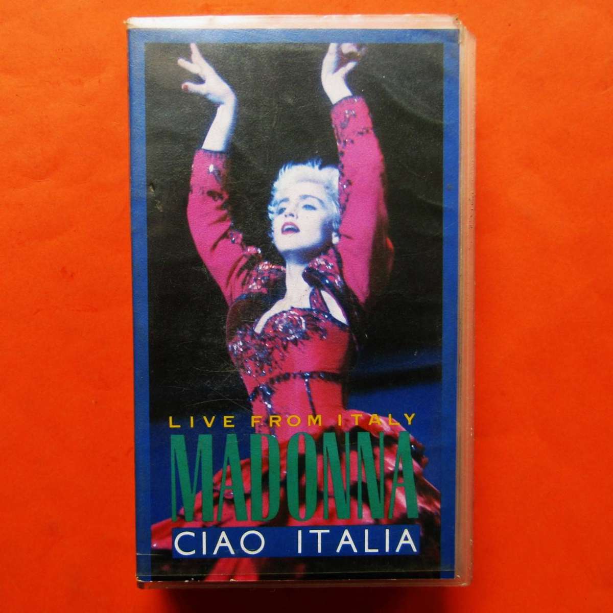 Madonna - Live from Italy - VHS Video Tape (1988)