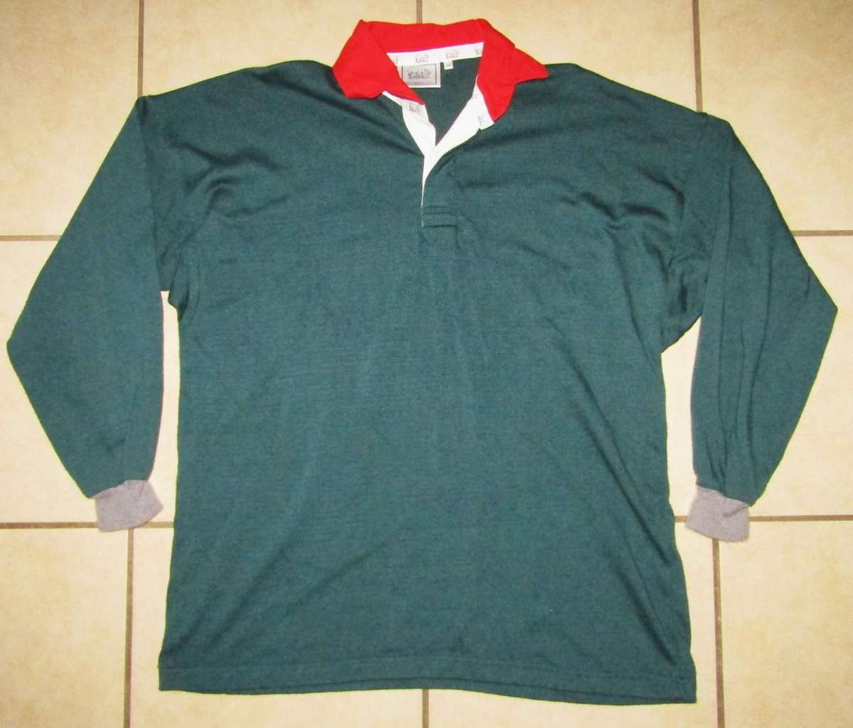 Old Supermax Long Sleeve Rugby Jersey